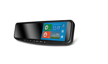 JC600 3G Android GPS Navigation Rearview Mirror DVR